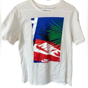 Nike White Athletic Tee
